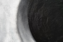 Beyond. Linolfarben auf Leinwand. 50x100 cm.