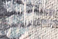 Beyond. Linolfarben auf Leinwand. 50x100 cm.